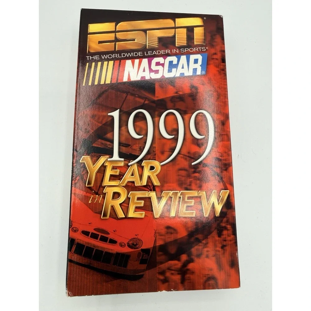 Lot 2 NASCAR Year In Review VHS Tapes 1993 1999 ESPN Winston Cup Racing